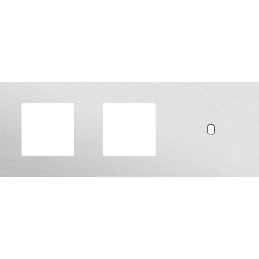 Afdekplaat 3-voud horiz. 71mm centerafst. 155-57706