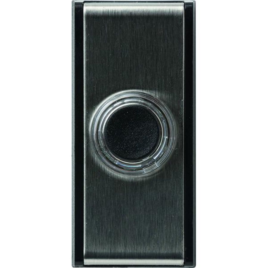 Beldrukker laagspanning gem drukker zilver 60x27 VVE=6
