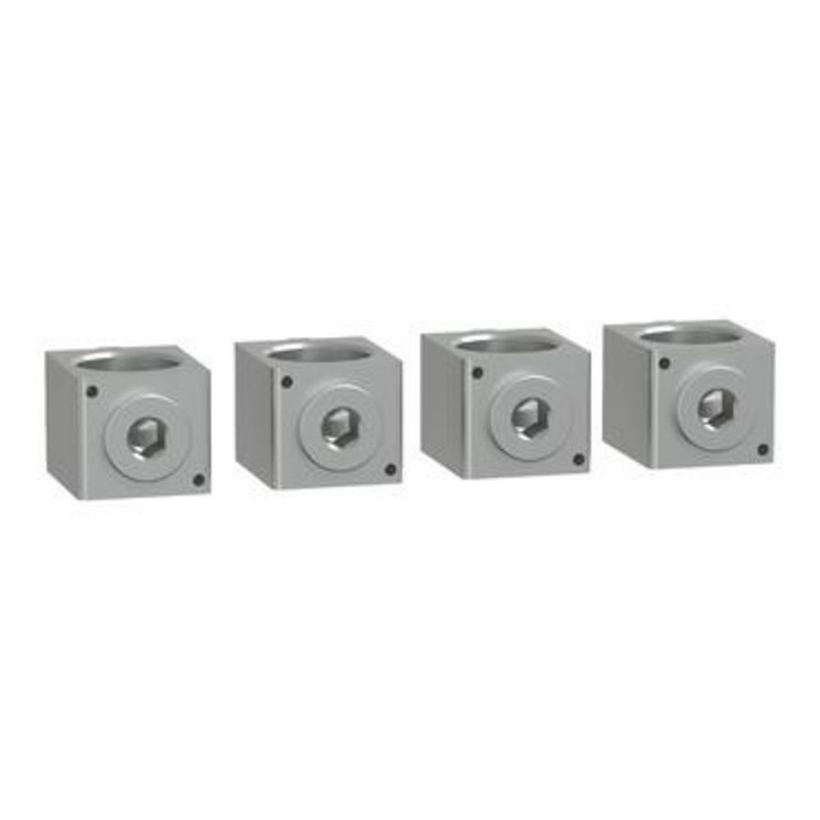 Aluminium connector-voor 1 kabel 35 tot 300mm² -voor Transfe