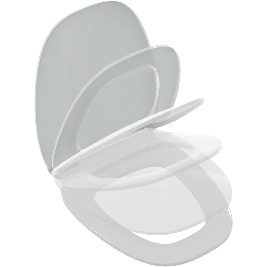 Dea closetzitting met deksel wit softclose