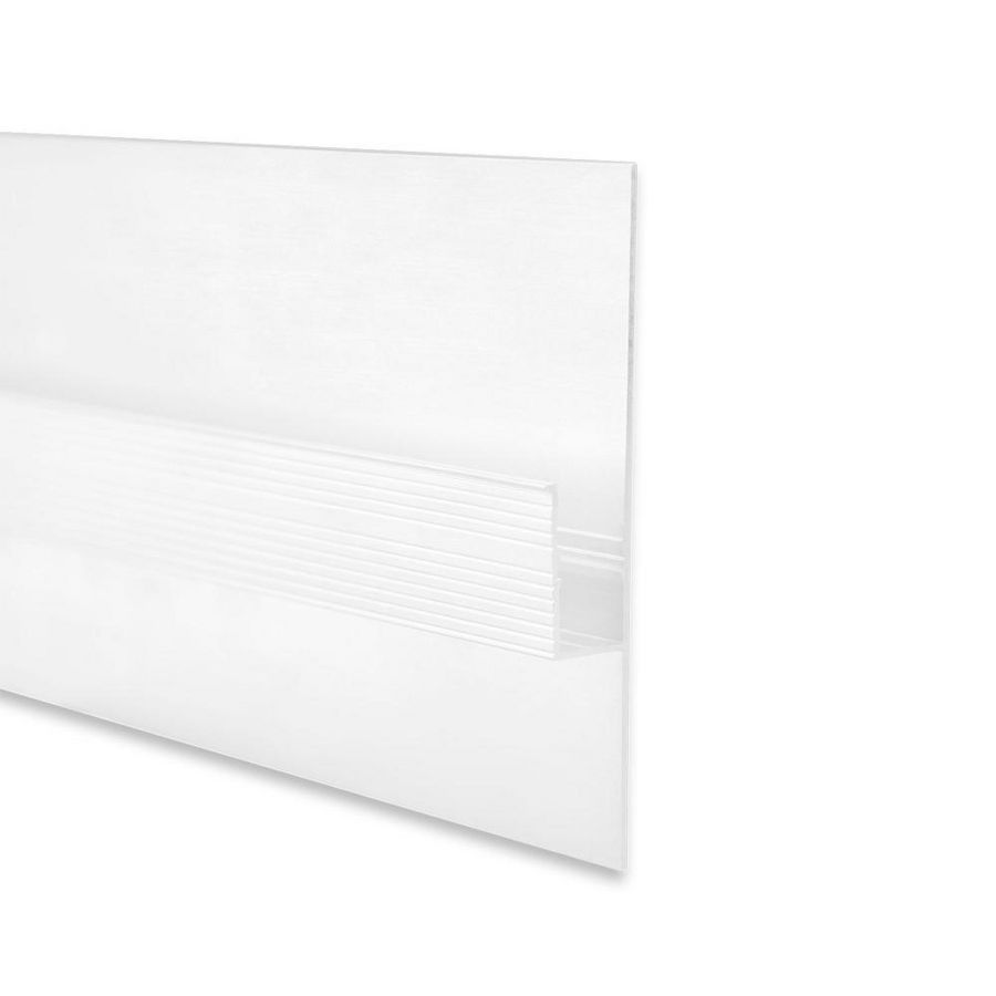 LED gipsplaat profiel TBP2 L=2mtr. wit RAL9010