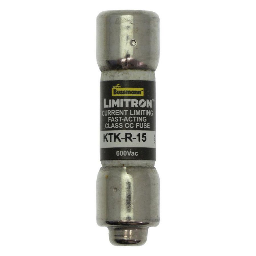 Zekering laagsp. 15A AC 600V 200kA 10x38 CC UL af VVE=10