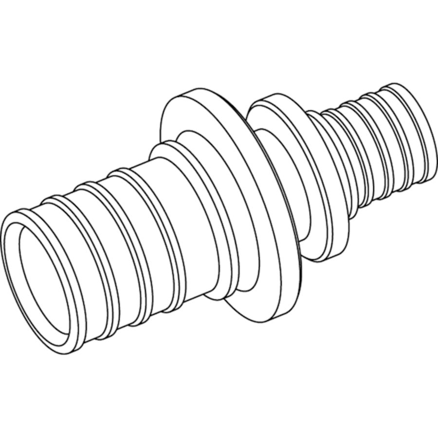 Schuifsok verlopend SDR11 RX 75x63mm