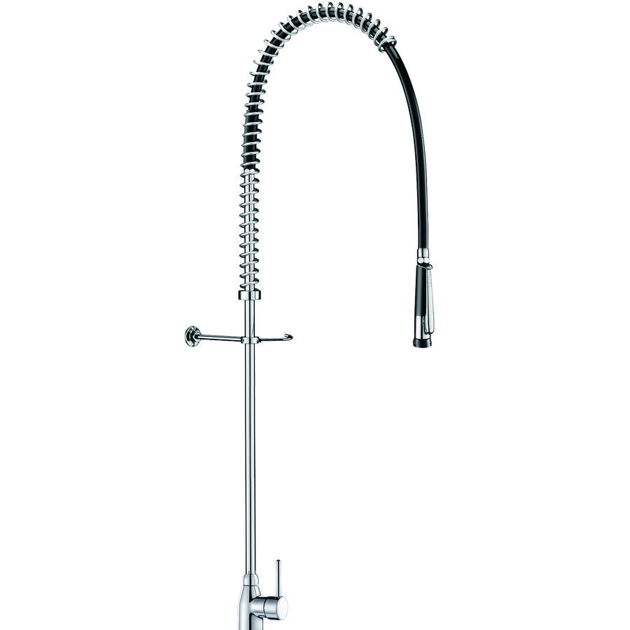 Voorspoelkolom zwart +mengkrn +sproeier 433010 z. tapkrn