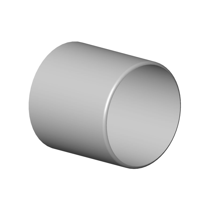 Kapje Slim 45X44mm-BG