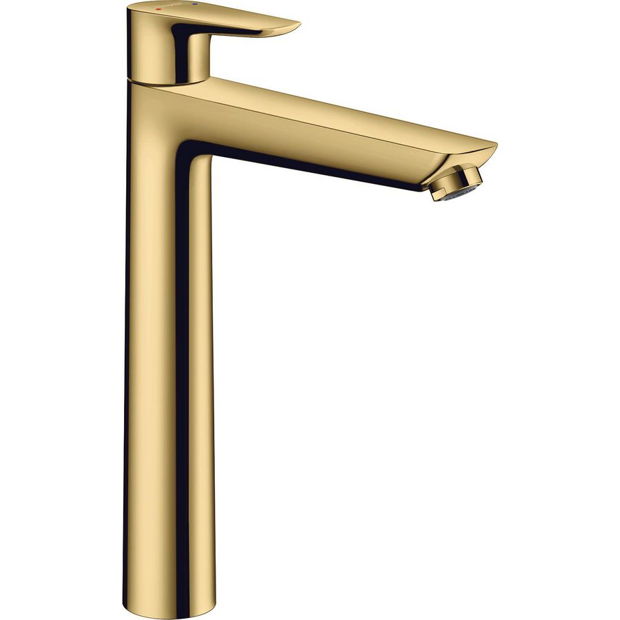 Wastafelmengkraan 1-hendel Talis E polished gold optic 71717990