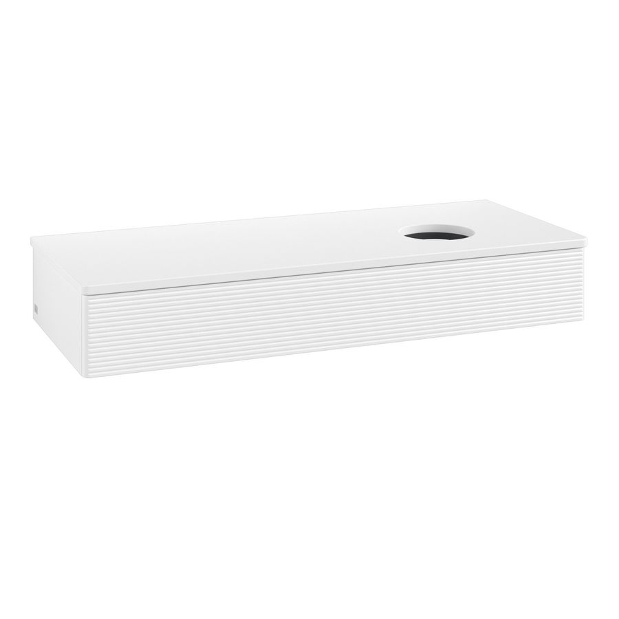 Wastafelonderkast Antao 1200x190x500mm White Matt Lacquer K12110MT
