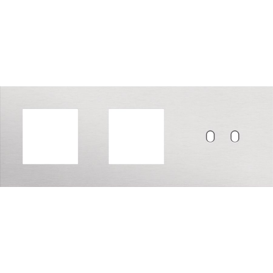 Afdekplaat 3-voud horiz. 71mm centerafst. 155-57708