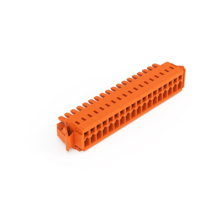 1-draads FE steker 1,5mm² oranje 734-218/037-000 VVE=25