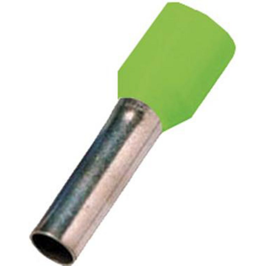 Geisoleerd adereindhuls 0,34mm² 6mm L vertind VVE=100