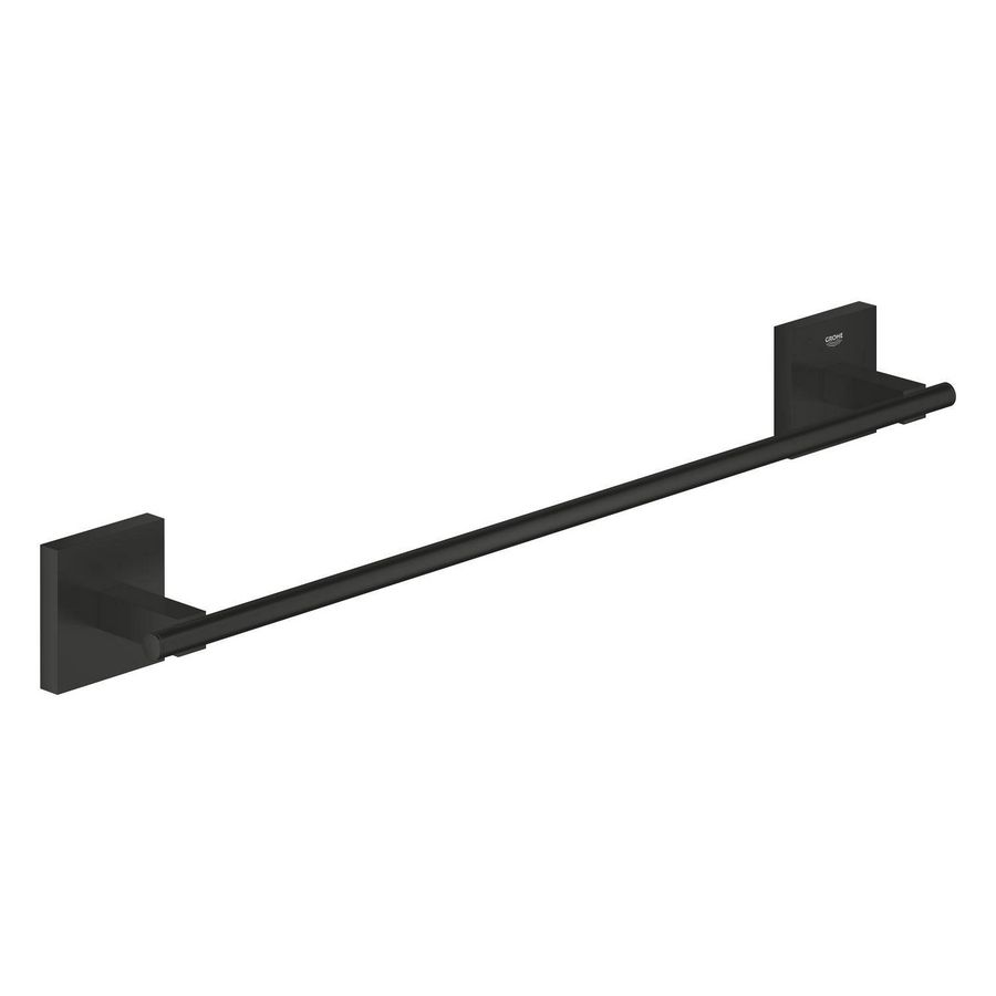Start Cube handdoekhouder 450mm mat zwart