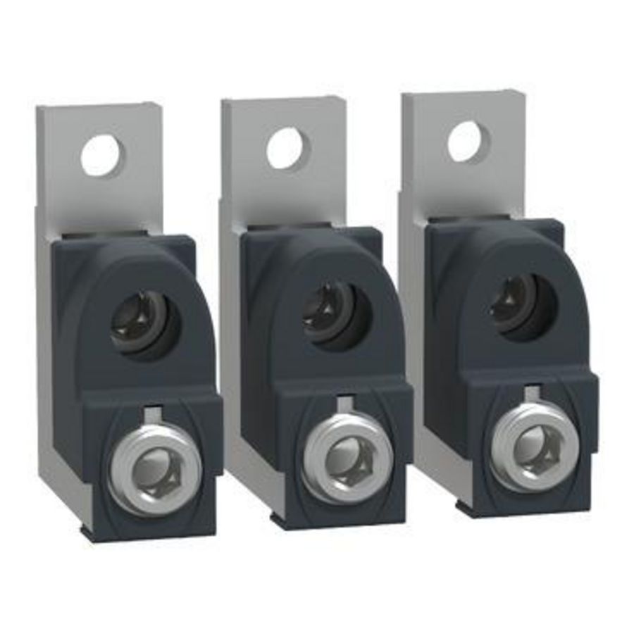 Aluminium connector-voor 2 kabels 50 tot 120mm² -voor Transf