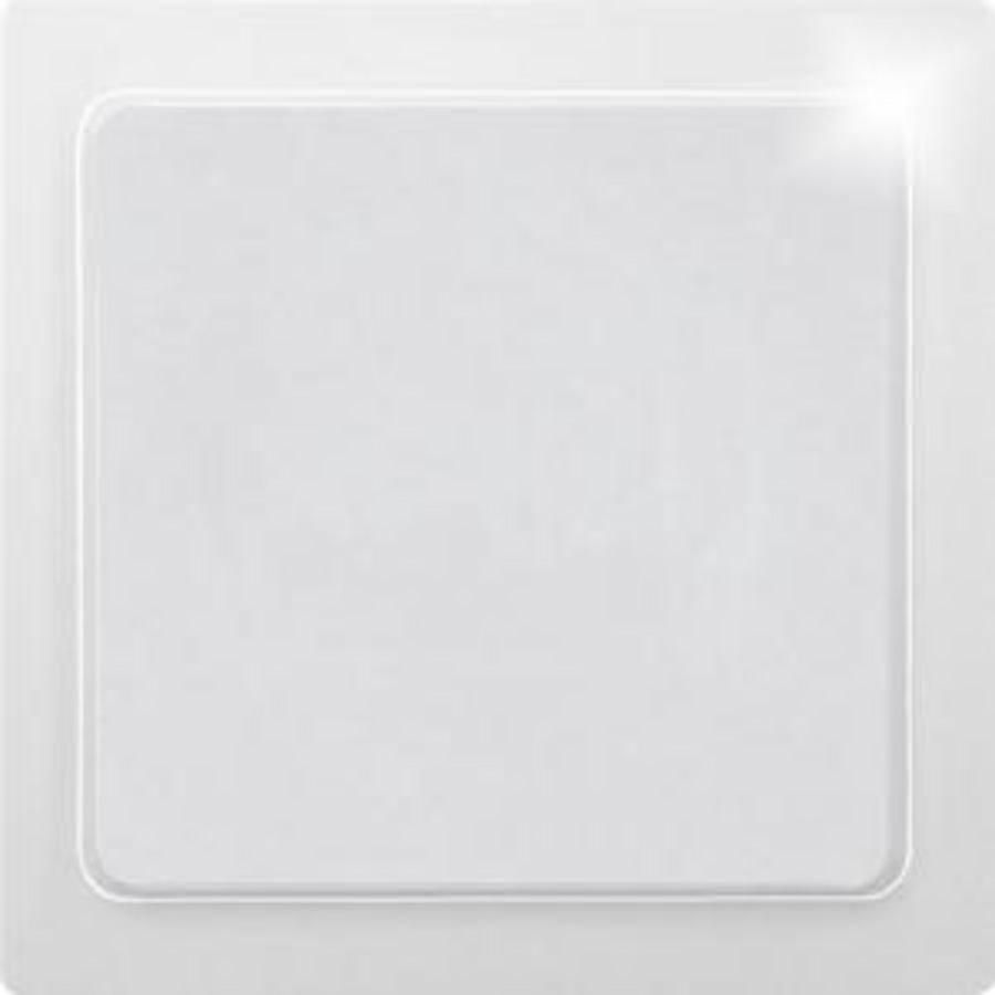 Blindplaat voor E-Design, 55x55 mm, antraciet mat