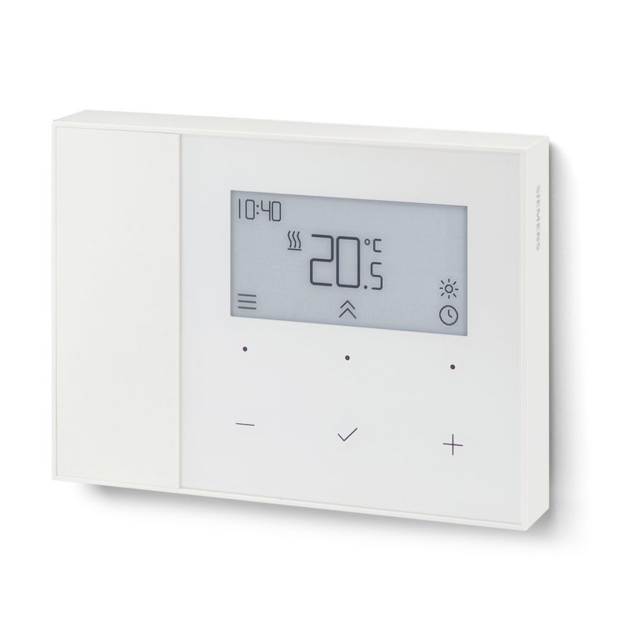 Klokthermostaat RDL211/H bedraad 2x aan/uit v. verwarm/koel of 3-punts batterijgevoed 2x ingangen