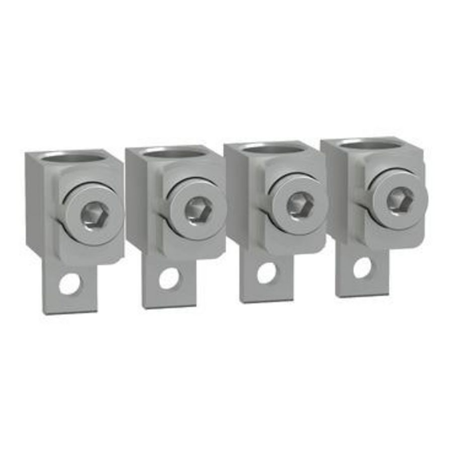 Aluminium connector-voor 1 kabel 120 tot 240mm² -voor Transf