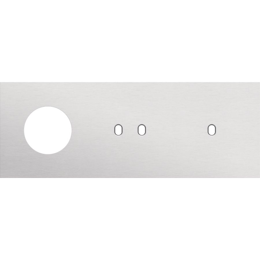 Afdekplaat 3-voud horiz. 71mm centerafst. 155-57717