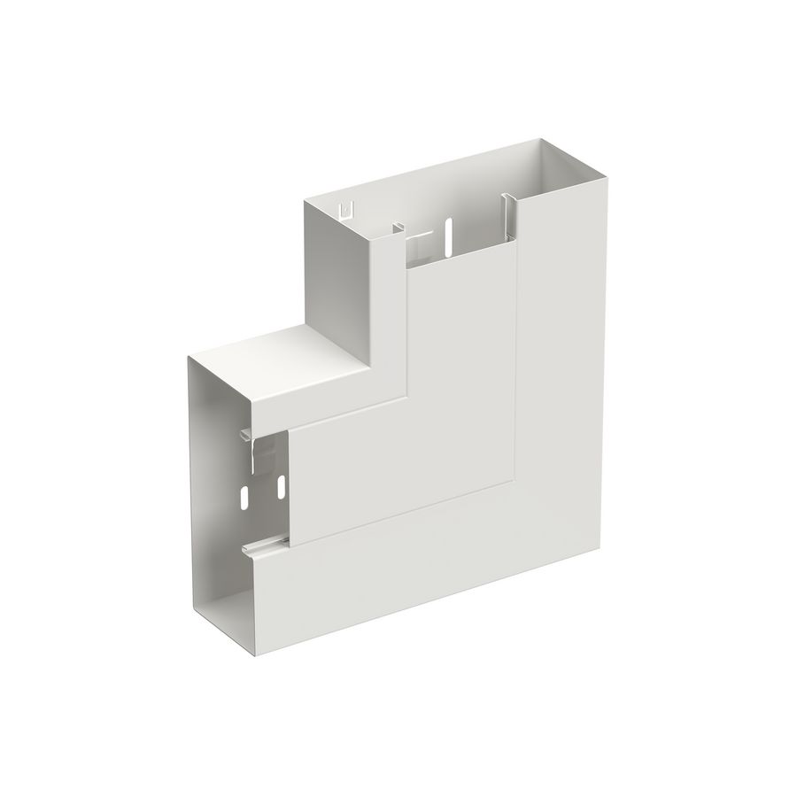 Verticaal hoekstuk wandgoot +D LSU-170/72 WGX signaalwit RAL9003