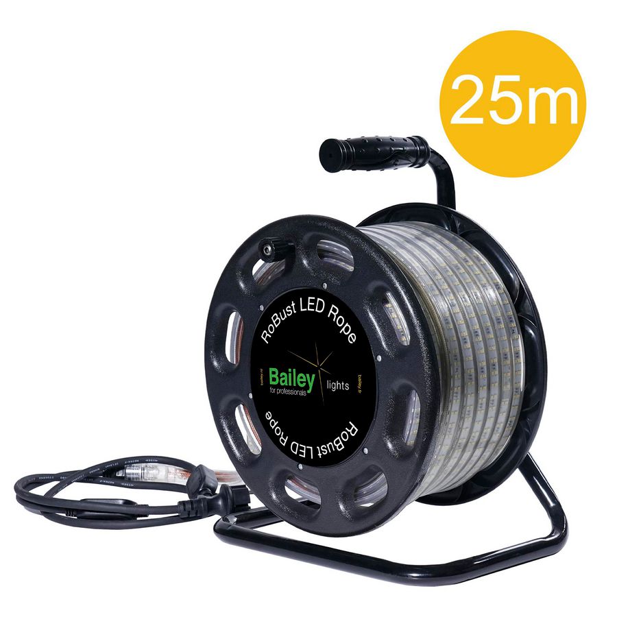 RoBust LED Rope Plus 25M 12W/m 1200lm/m 6500K IP65 on Reel
