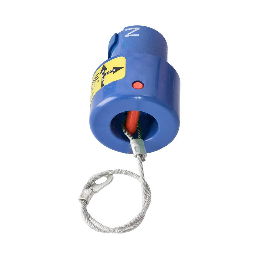 Water-/stofdichte kap Panel Source N blauw IP67 Powersafe