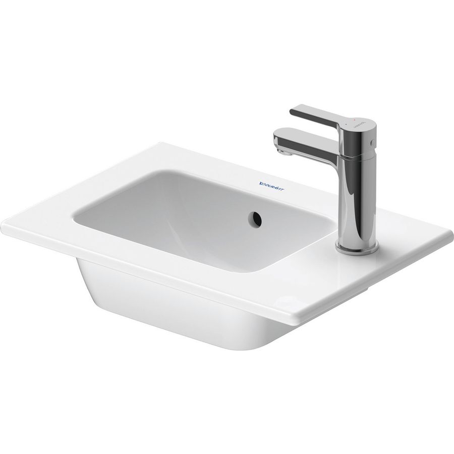 ME BY STARCK #072343 fontein 430mm wit met kraangat met overloop Wondergliss