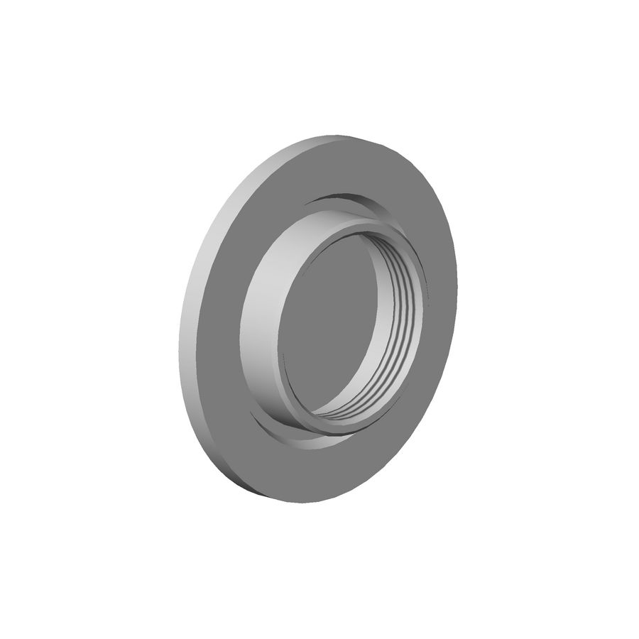 Afdekplaat 45X8mm-DB geb