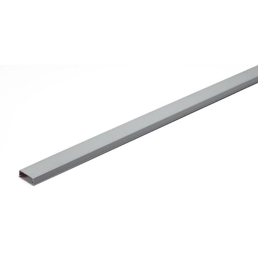 Pakket a 2m. Deksel bedr.koker PVC B=80mm RAL7030 Gr. VVE=16