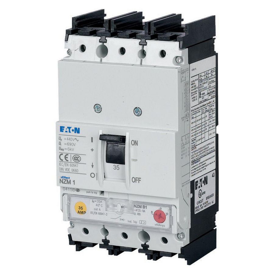 NZM1 25kA 3P 110A UL/IEC