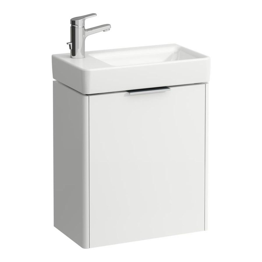 Pro S-sym. fontein 480x280mm wit m.kraangat kraanplateau LI