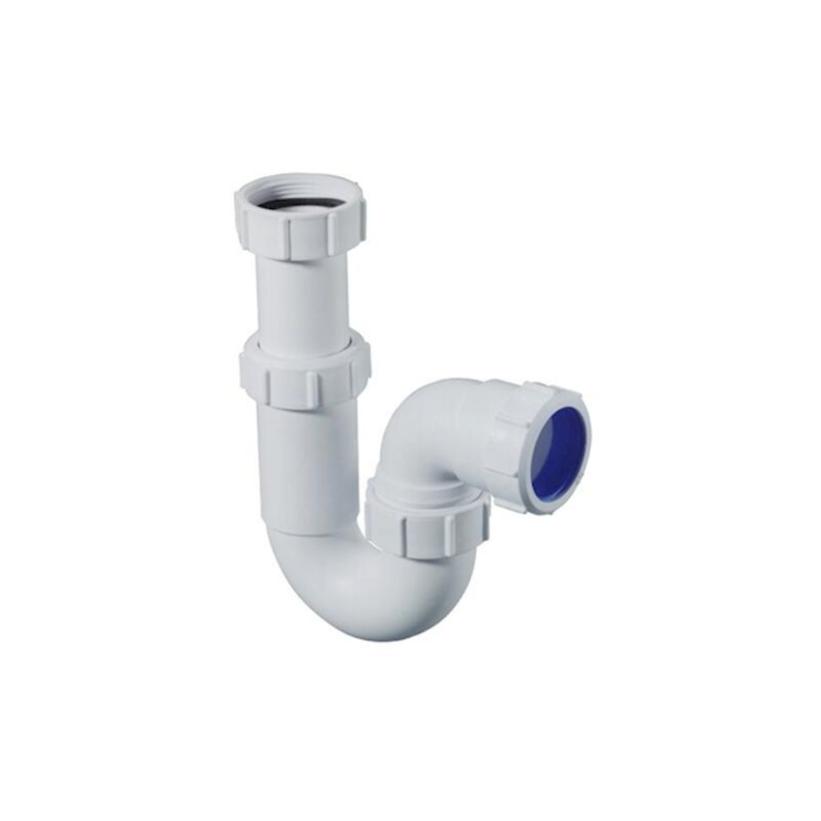 P-Sifon PP wit 1.1/2"X40mm komo McAlpine