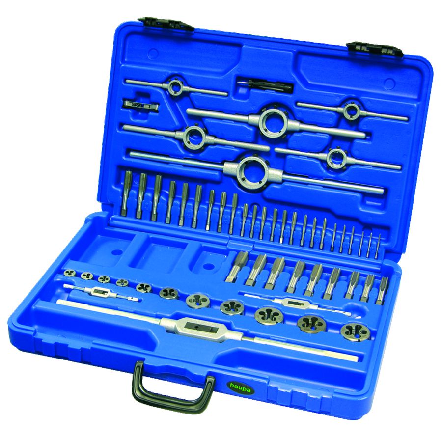 Gereedschapset HSS tappen en snijplaten