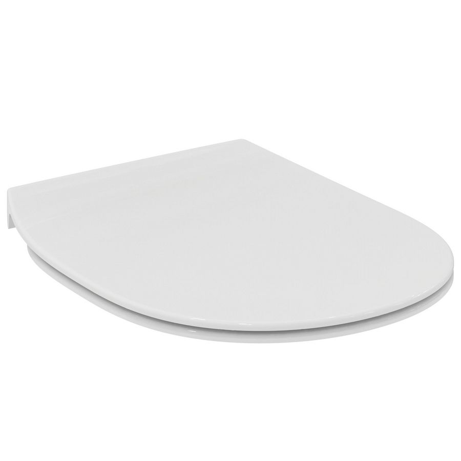Connect closetzitting met deksel wit dun