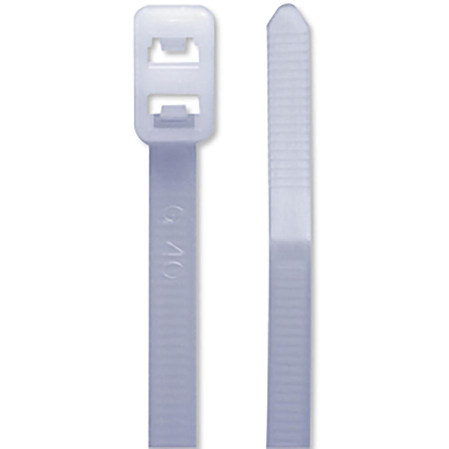 Kabelbinder dubbel kop zwart PA 6.6 VVE=11000