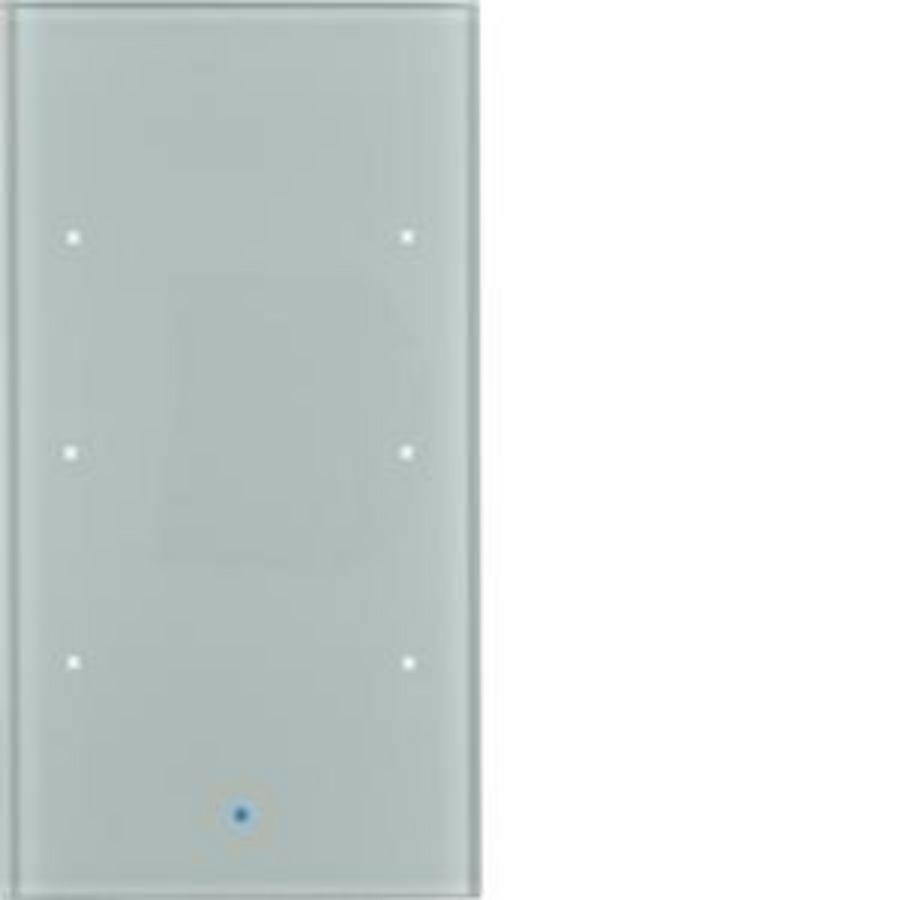 Tastsensor KNX-touch 3-v berker TS Sensor glas alu