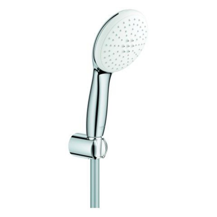 Tempesta 110 badset 2 straalsoorten vast 1250mm 5.7L/min. chroom (prof)