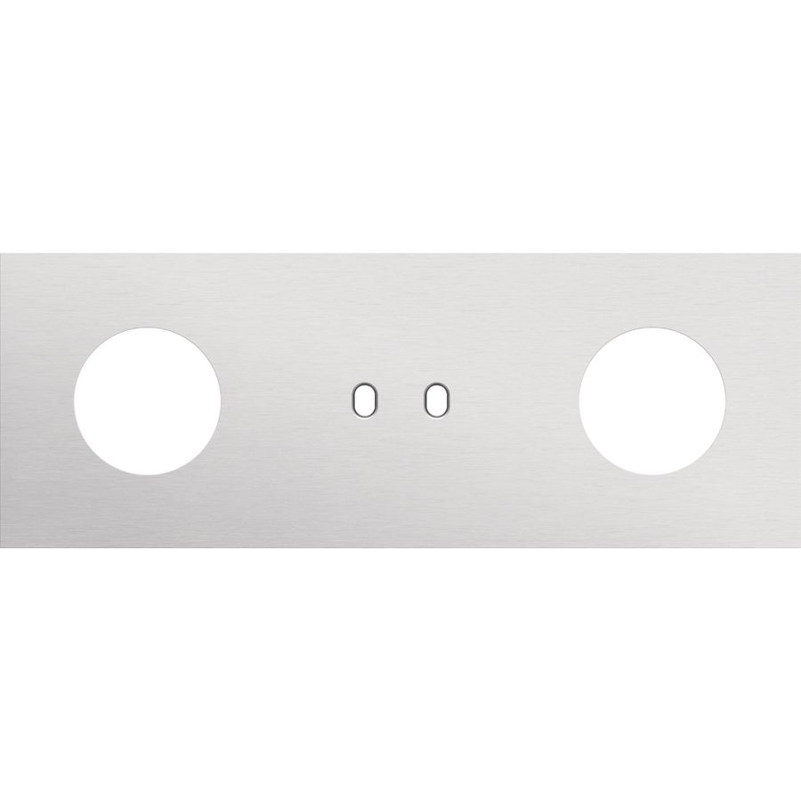 Afdekplaat 3-voud horiz. 71mm centerafst. 155-57719