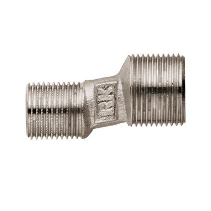 S-koppeling 1/2"x3/4" z.geluiddemping