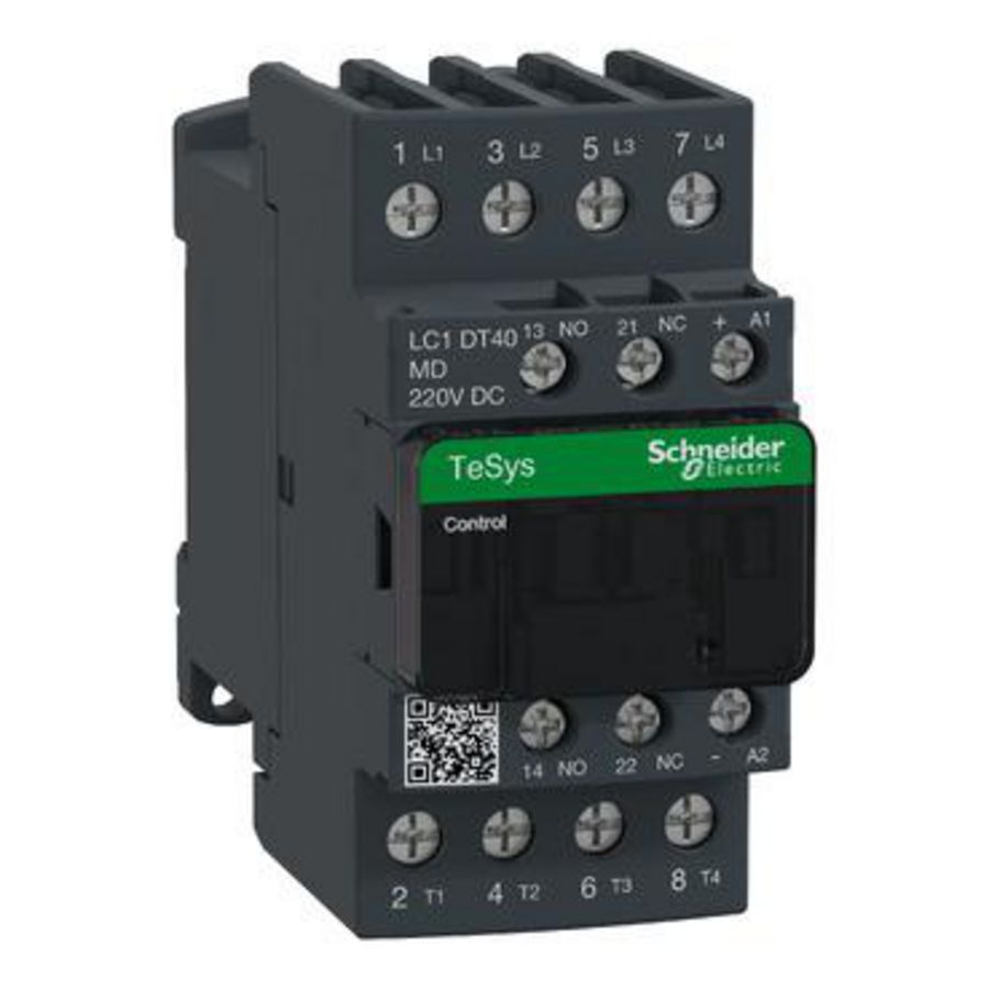Contactor 2M+2V HC M+V AC-1<=440V 40A Stuurspanning D
