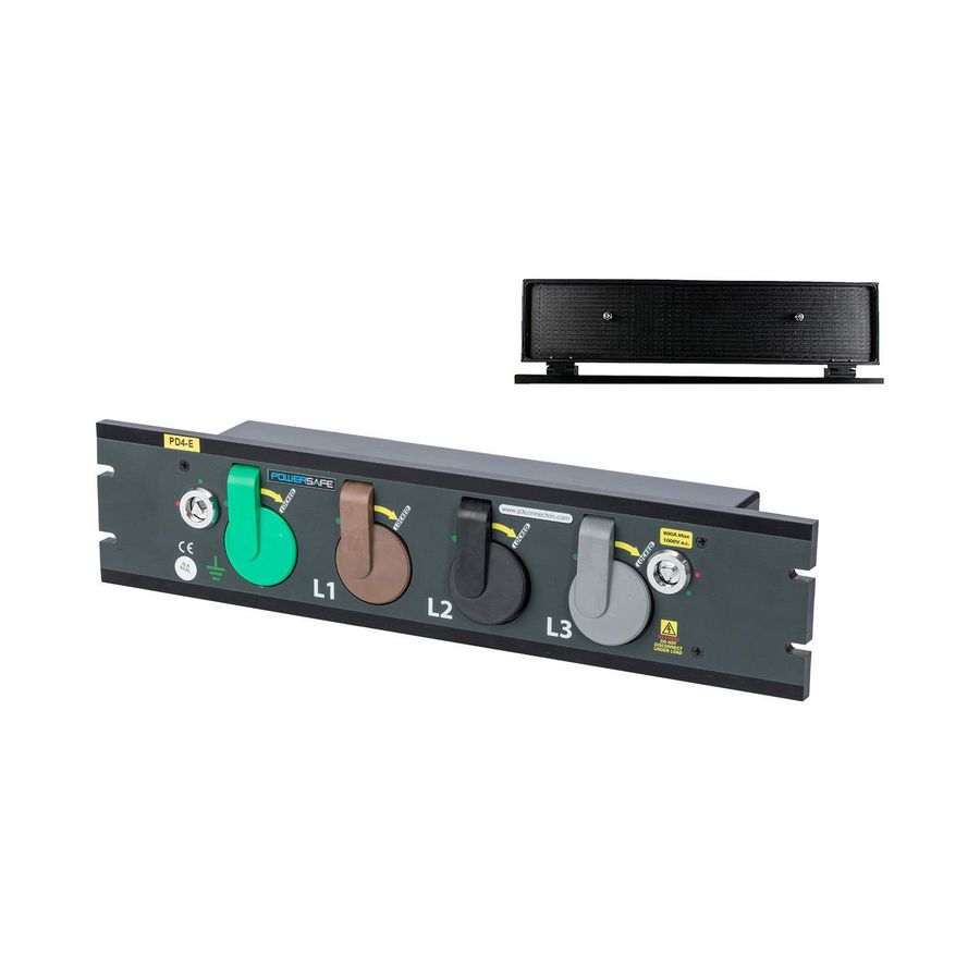 Powersafe box 4p Source met deksel Eur 108mm Sequential box