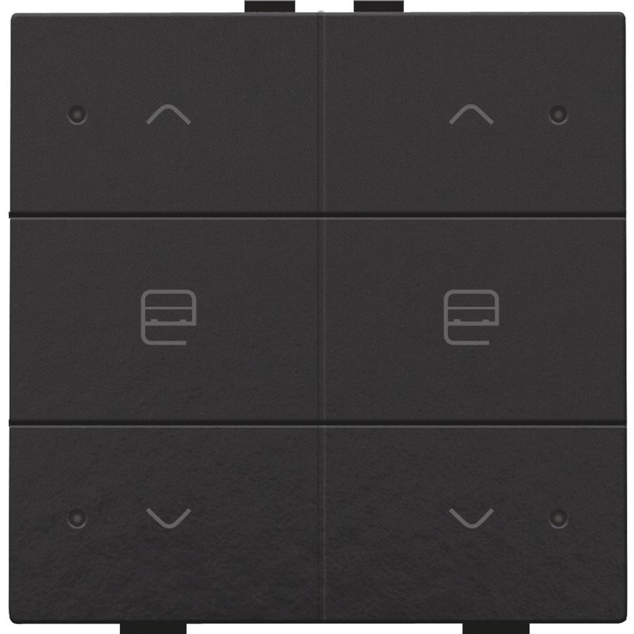 Dubbele motorsturingsbediening led Home Control piano b