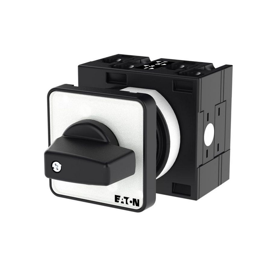 Omschakelaar 4 cont. 32A frontplaat:1-2 90° inb 045227