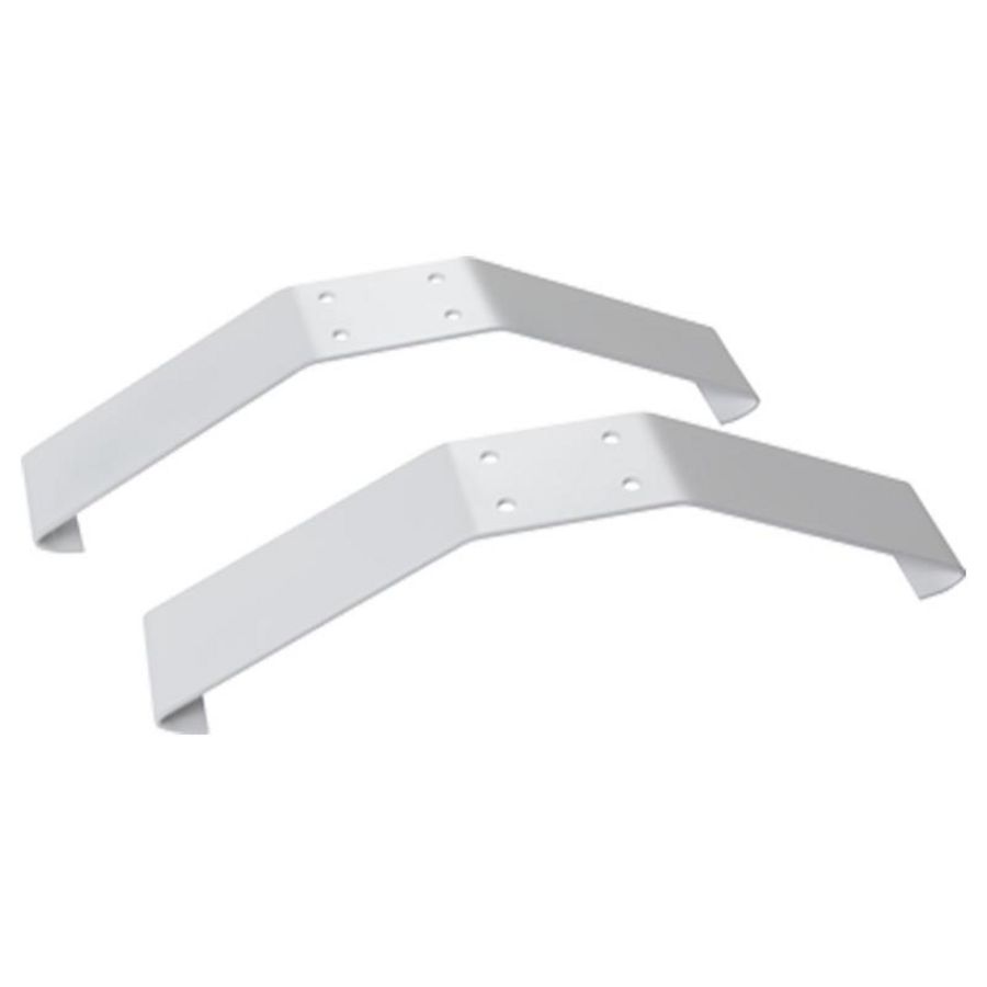 Set a 2 voetsteunen wit voor radiator MODERN + SUBLIME