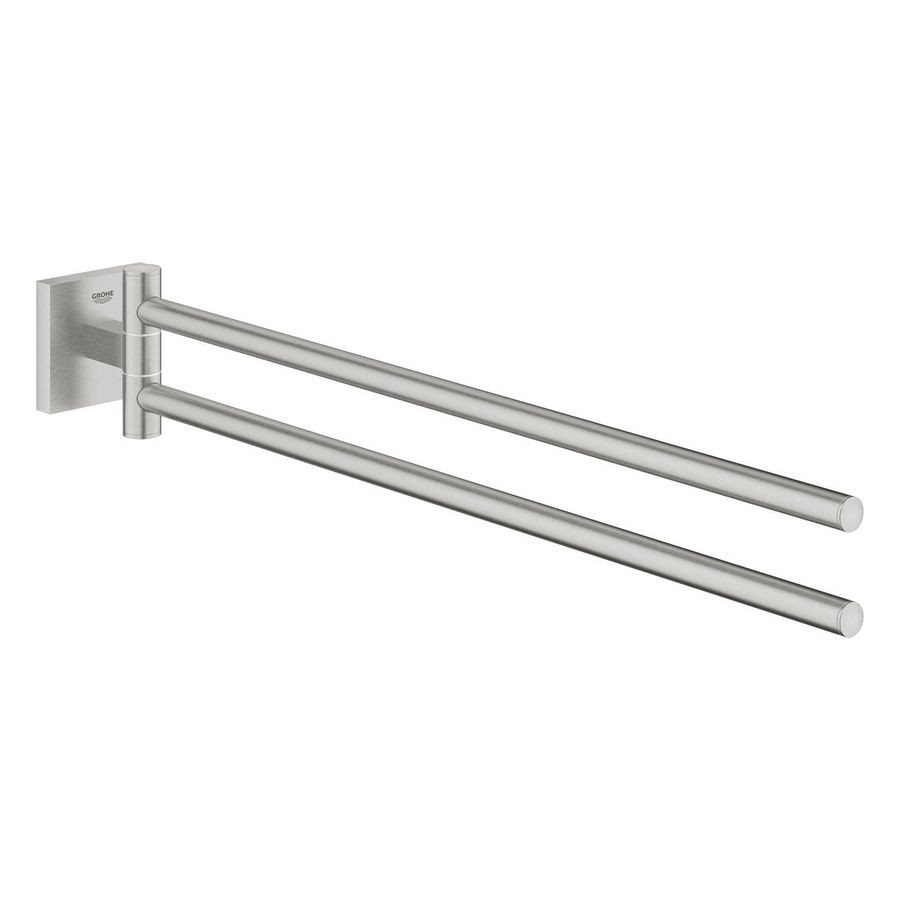 Start Cube Handdoekhouder 2-Lids Supersteel