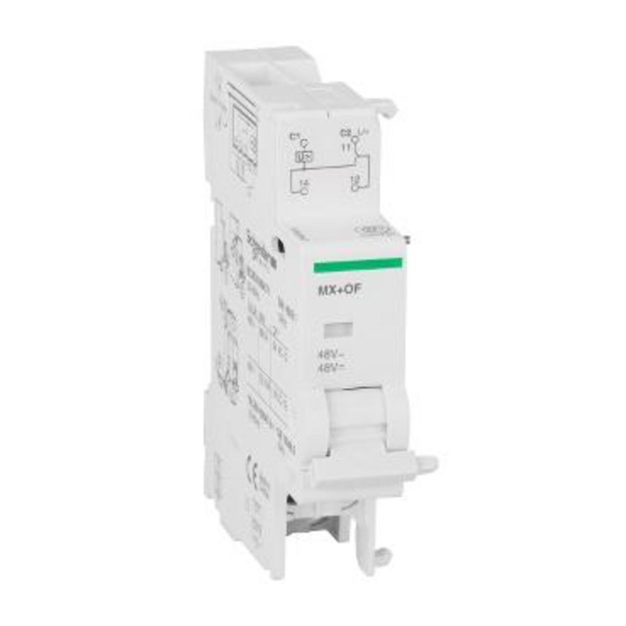 Uitschakelspoel 1C/O 48V DC/AC Acti9 Hulpelementen MX+OF