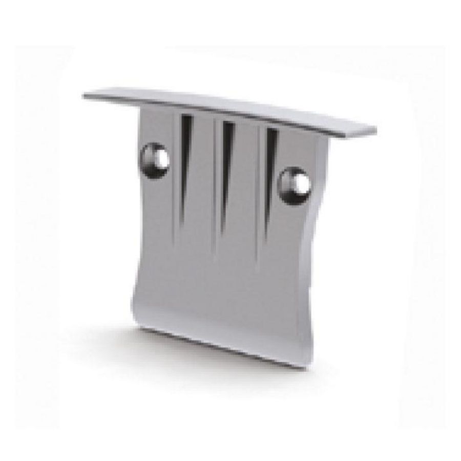 Eindkap inb. Slimline Wide 20mm Aluminium 46290334