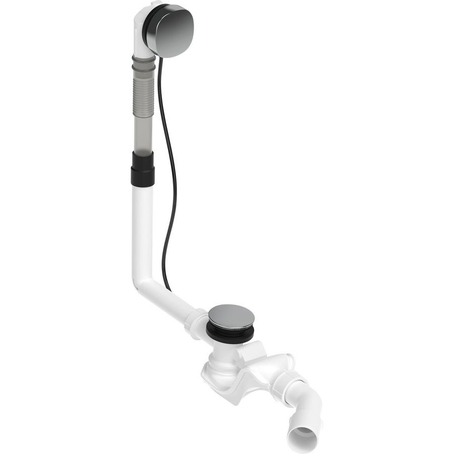 Af- en overloopgarnituur Chroom 280x80x450mm