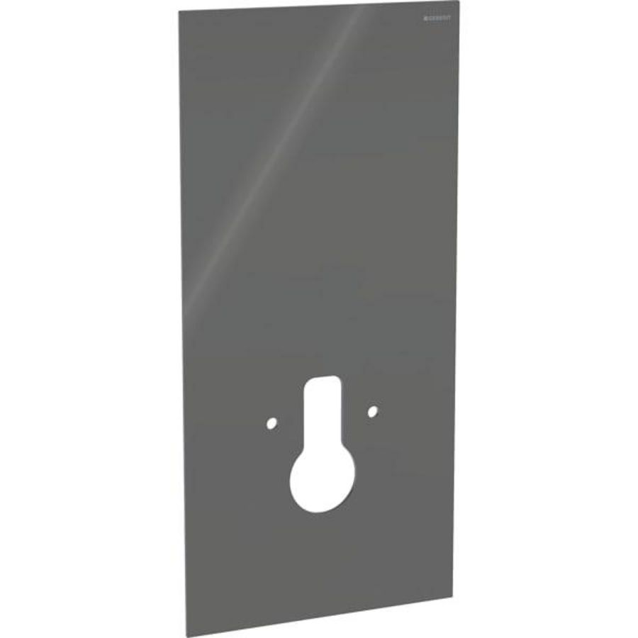 frontbekl. Monolith wand-wc 101 cm wc-bev. 18 cm lava/glas