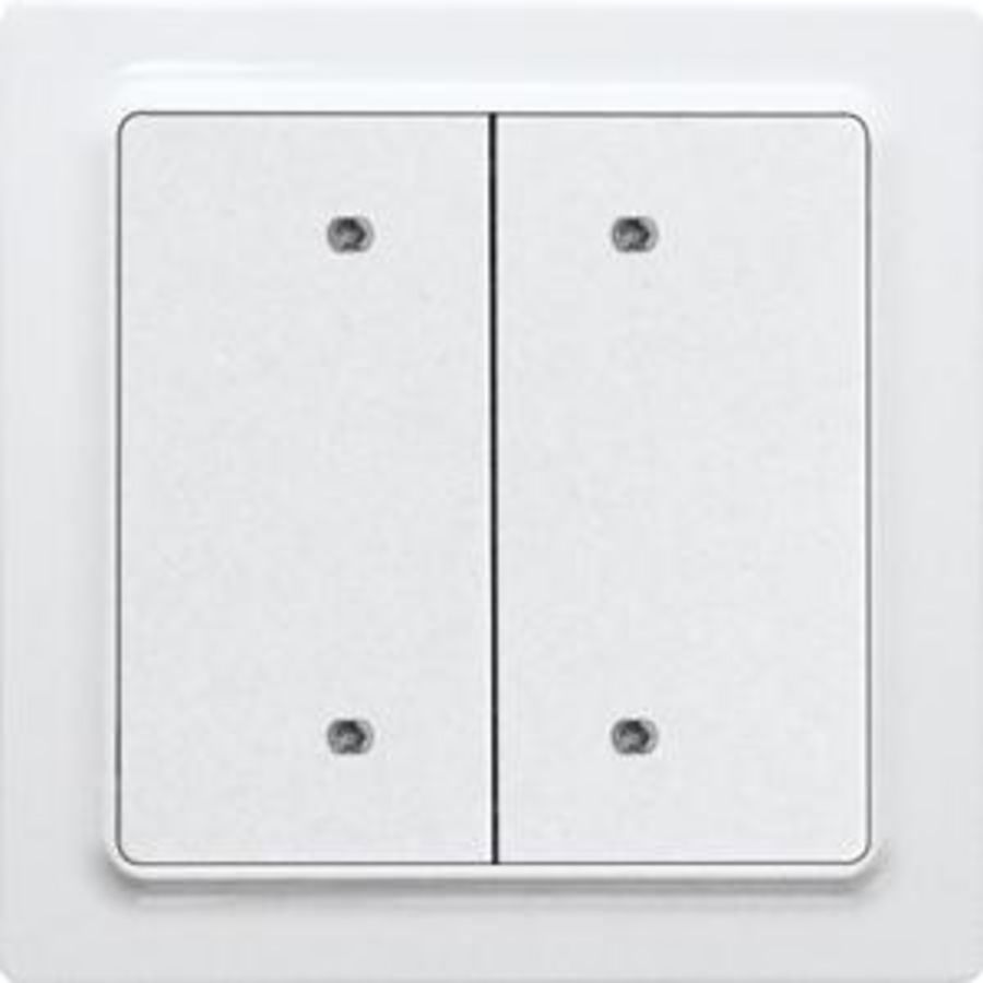 Bus pulsdrukker,2 4 kanaals,E-Design,55x55 mm,antraciet mat