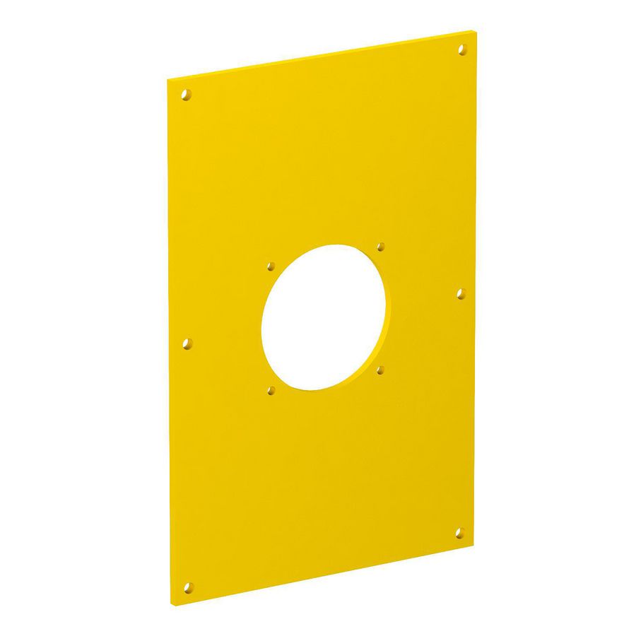 Afdekplaat voor 1xStopcontact 38x38 160x105x3mm