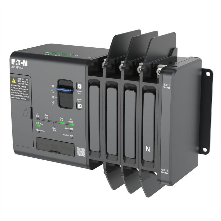 Automatische omschrijvingchakelaar 25 A 4-polig type B 2 posities