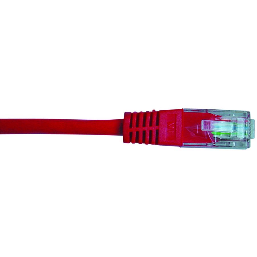 Patchkabel RJ45 Cat 5e UTP 0,5mtr. Rood
